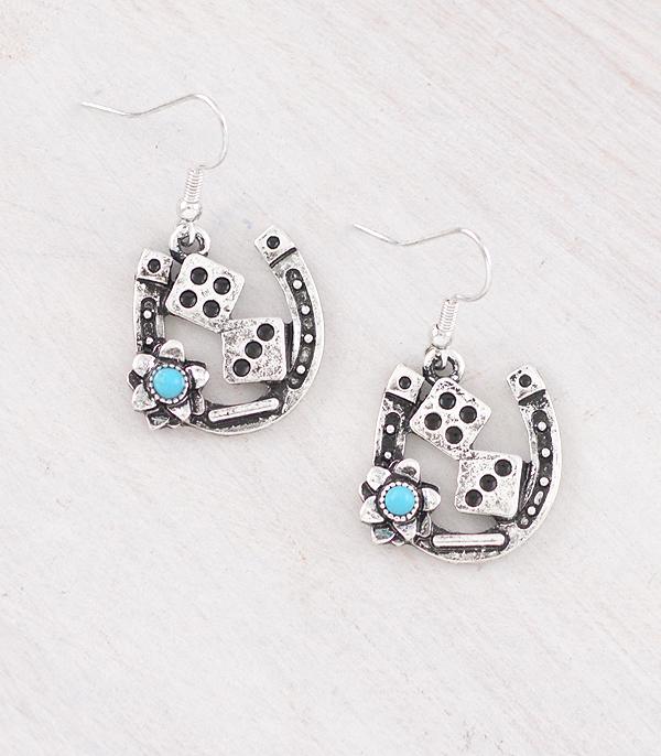 EARRINGS :: WESTERN HOOK EARRINGS :: Wholesale Western Horseshoe Earrings