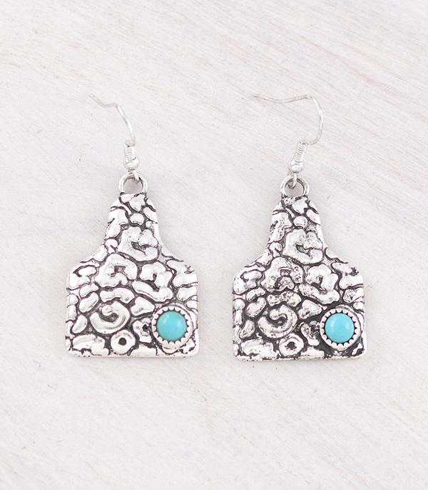 EARRINGS :: WESTERN HOOK EARRINGS :: Wholesale Western Cattle Tag Earrings