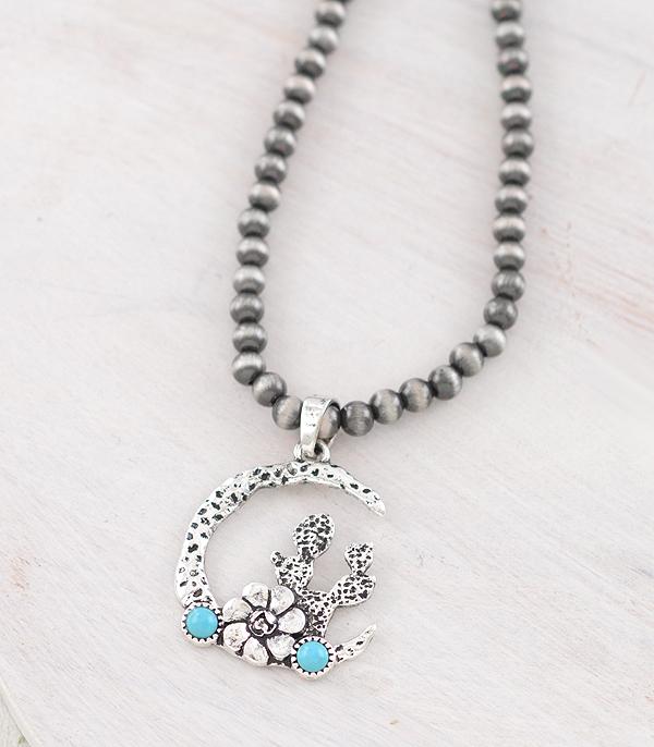 WHAT'S NEW :: Wholesale Western Cactus Navajo Bead Necklace