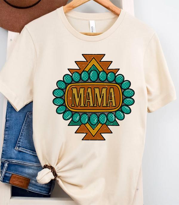 WHAT'S NEW :: Wholesale Western Aztec Mama Bella Canvas Tshirt
