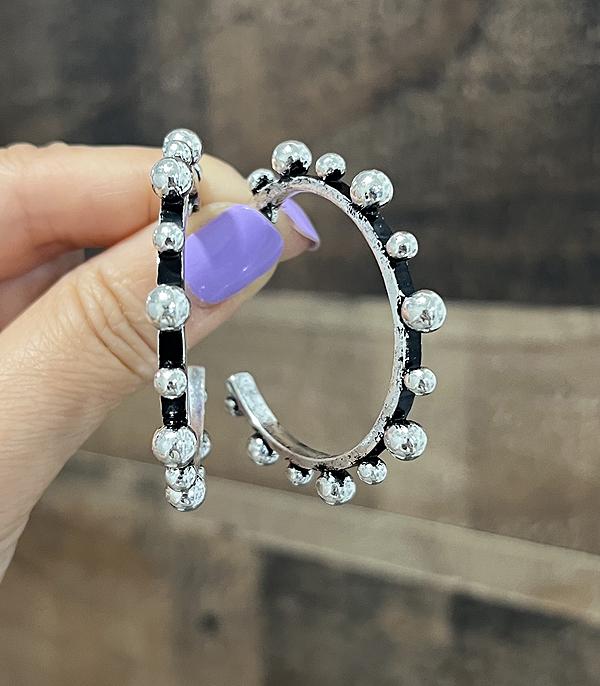 EARRINGS :: HOOP EARRINGS :: Wholesale Western Hoop Earrings
