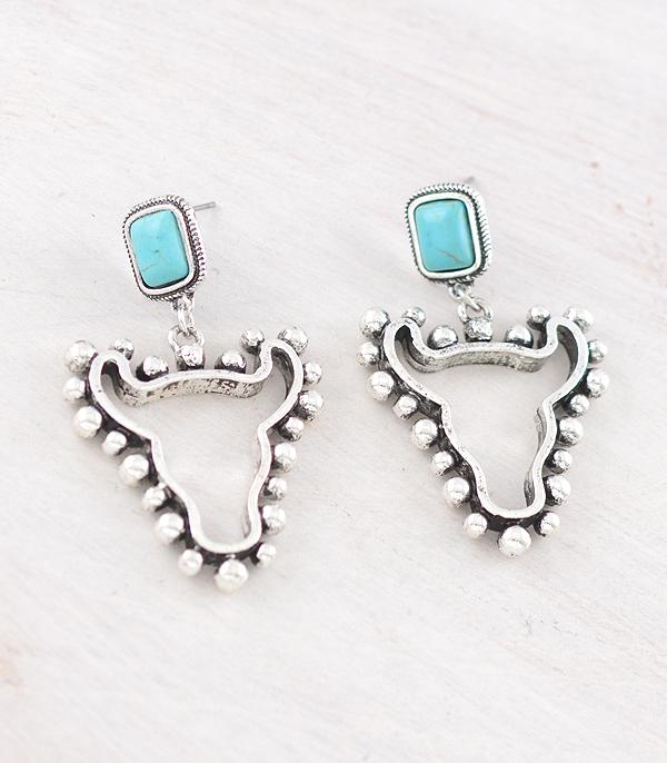 WHAT'S NEW :: Wholesale Western Steer Skull Earrings