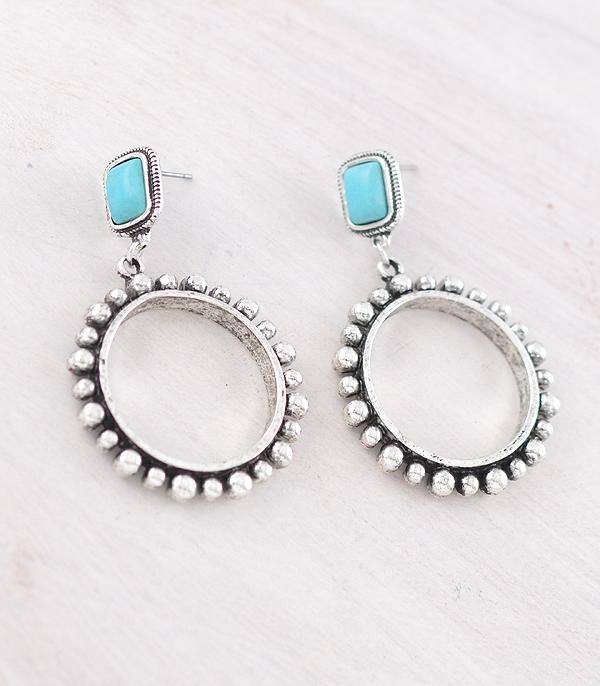 WHAT'S NEW :: Wholesale Western Circle Hoop Earrings