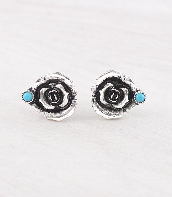 WHAT'S NEW :: Wholesale Western Flower Rose Earrings