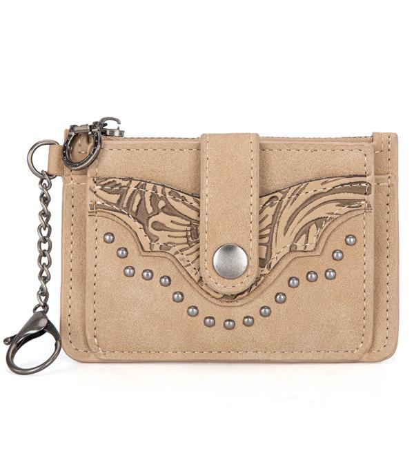WHAT'S NEW :: Wholesale Montana West Tooled Key Ring Wallet