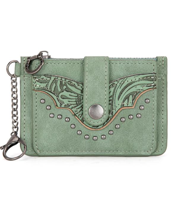 WHAT'S NEW :: Wholesale Montana West Tooled Key Ring Wallet