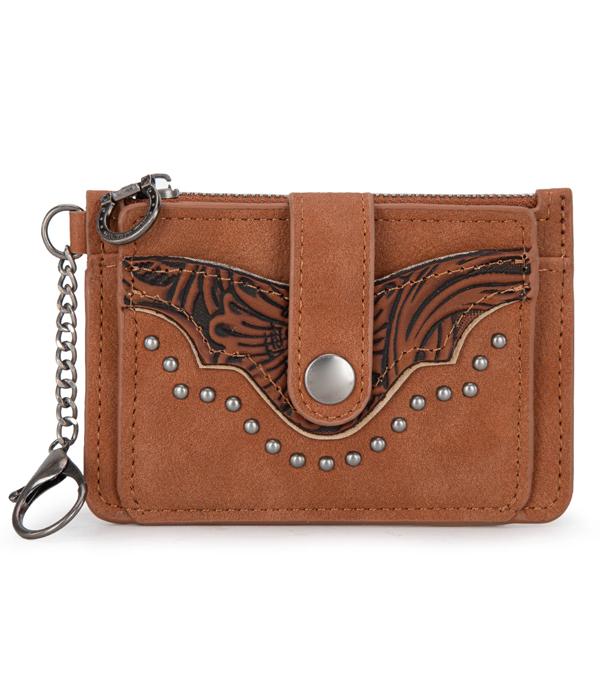 WHAT'S NEW :: Wholesale Montana West Tooled Key Ring Wallet