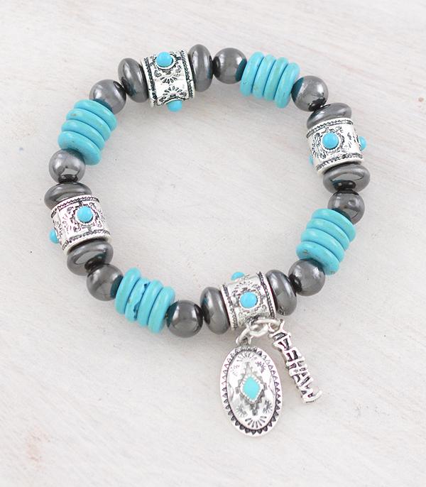 WHAT'S NEW :: Wholesale Aztec Charm Navajo Pearl Bracelet