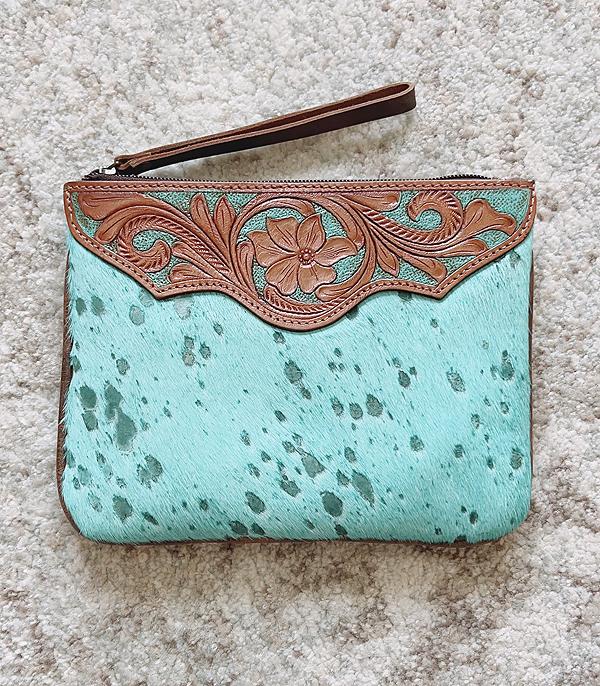 WHAT'S NEW :: Wholesale Western Tooling Cowhide Clutch Crossbody