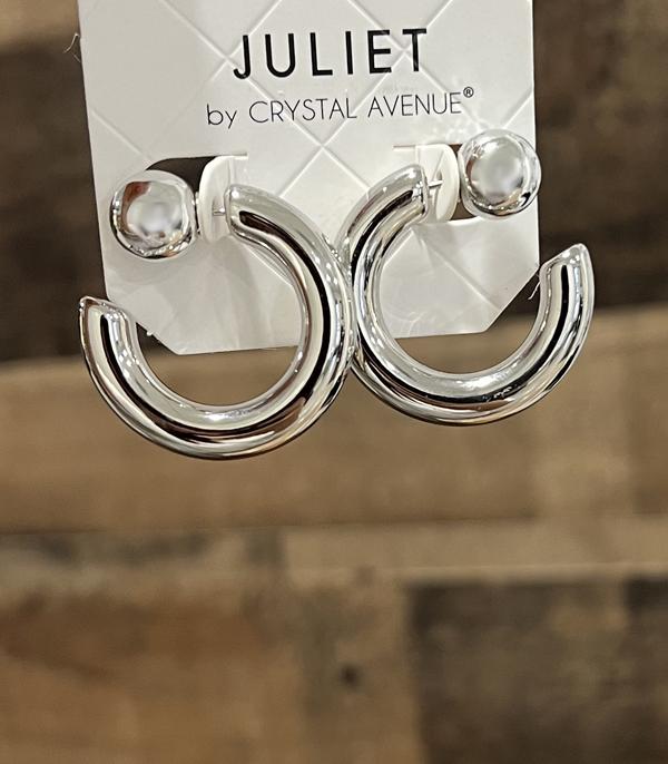 New Arrival :: Wholesale Trending Hoop Ear Jacket Earrings