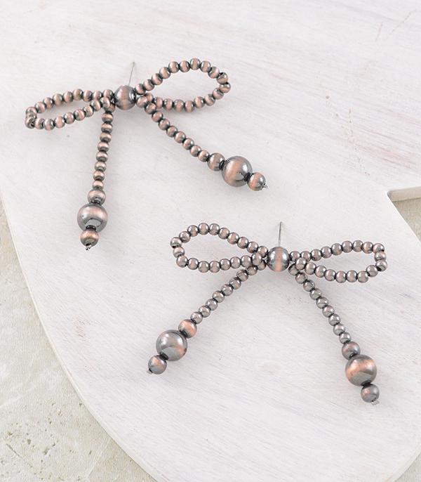 WHAT'S NEW :: Wholesale Western Navajo Pearl Bow Earrings