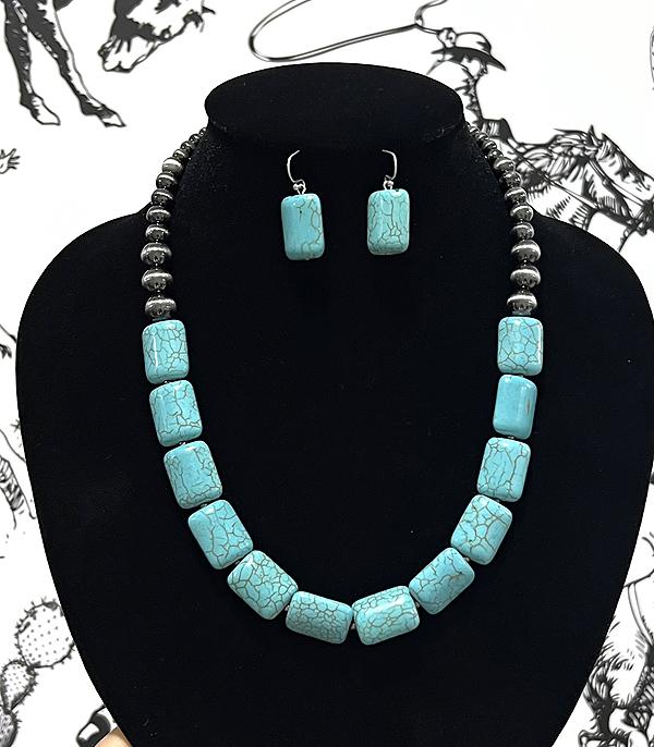 WHAT'S NEW :: Wholesale Western Turquoise Navajo Necklace Set