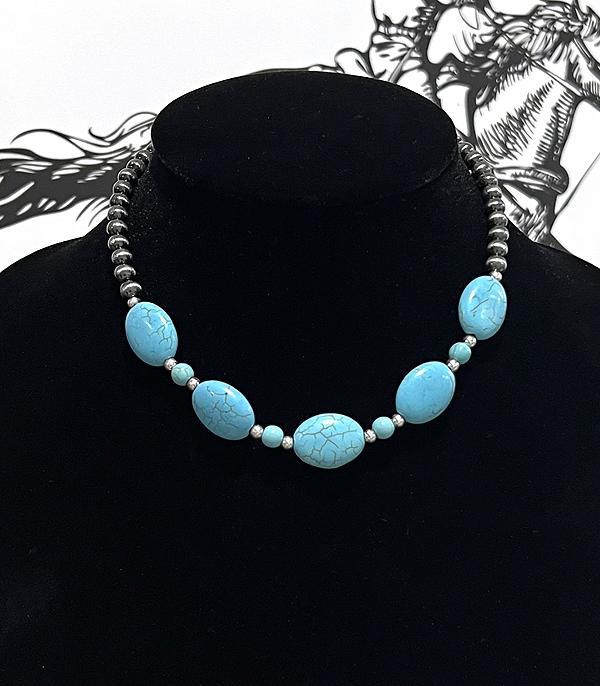 New Arrival :: Wholesale Western Turquoise Navajo Necklace