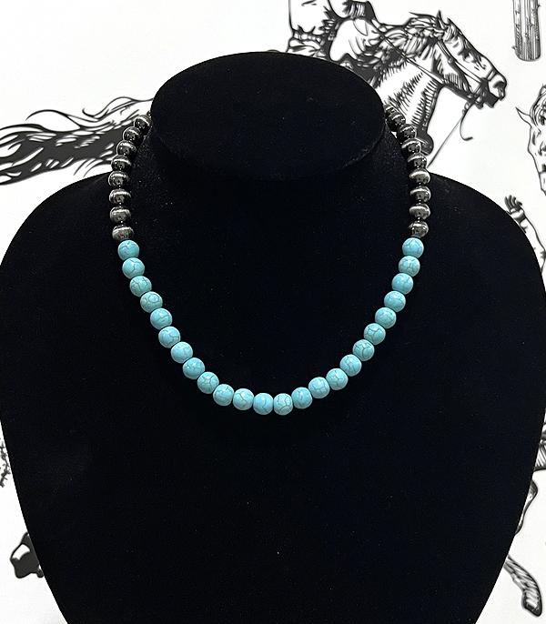 New Arrival :: Wholesale Western Turquoise Navajo Necklace