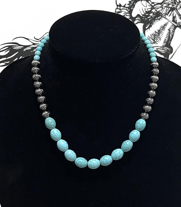 New Arrival :: Wholesale Western Turquoise Navajo Necklace