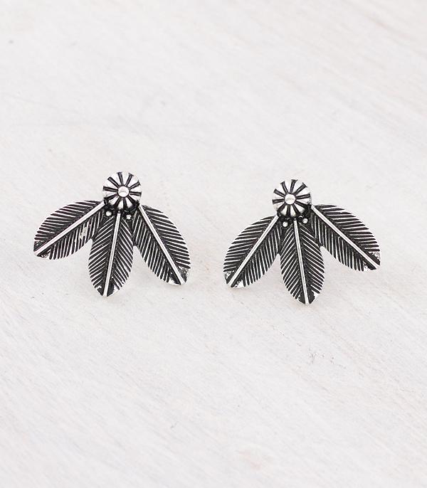 New Arrival :: Wholesale Western Feather Earrings
