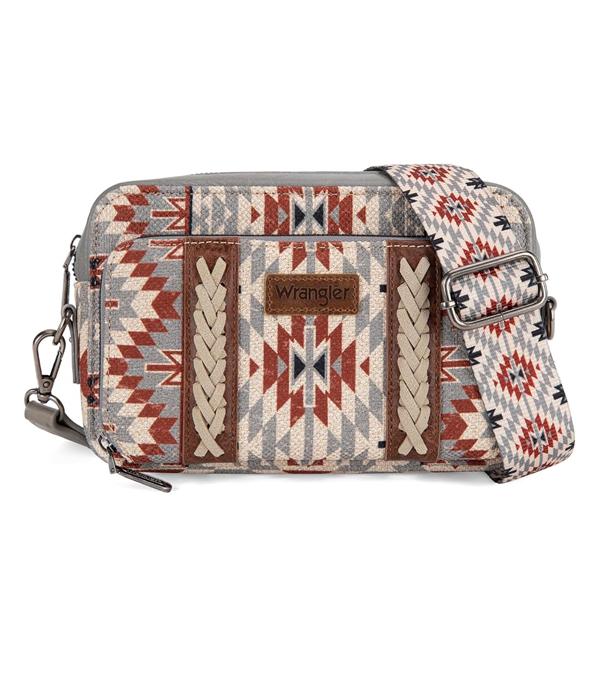 New Arrival :: Wholesale Wrangler Southwestern Crossbody Wallet