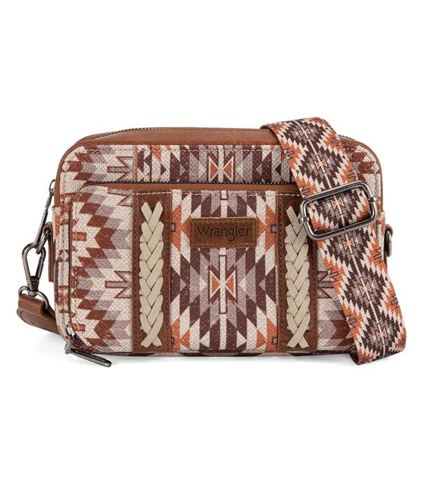 New Arrival :: Wholesale Wrangler Southwestern Crossbody Wallet