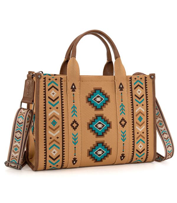 New Arrival :: Wholesale Montana West Aztec Tote Crossbody Bag