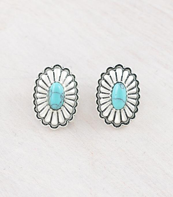 New Arrival :: Wholesale Western Concho Earrings