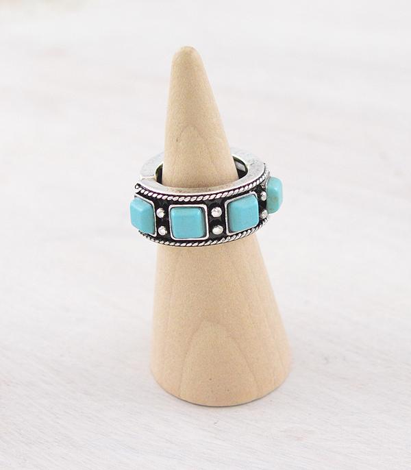 New Arrival :: Wholesale Western Turquoise Ring