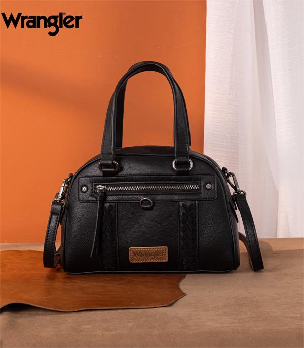 New Arrival :: Wholesale Wrangler Whipstitch Satchel Crossbody 