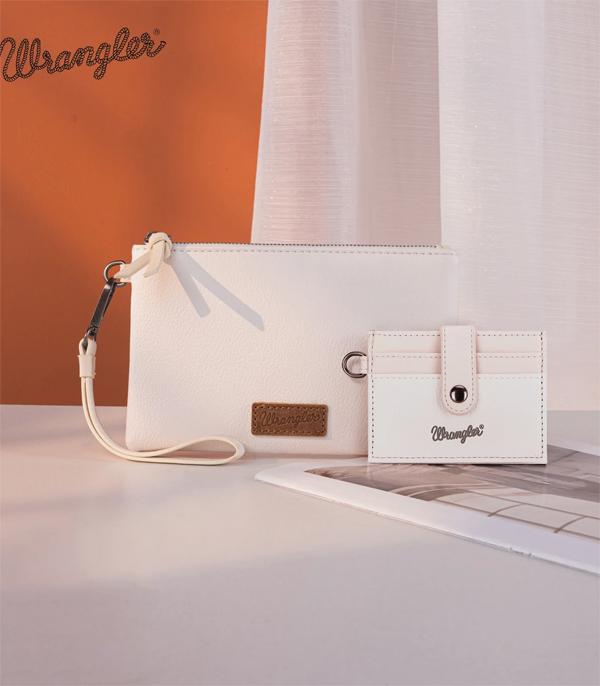 New Arrival :: Wholesale Wrangler Wristlet Cardholder Set