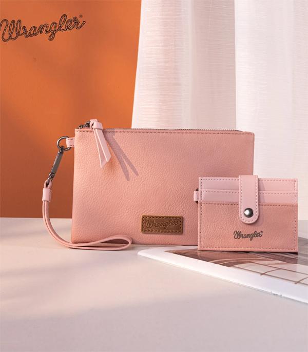 New Arrival :: Wholesale Wrangler Wristlet Cardholder Set