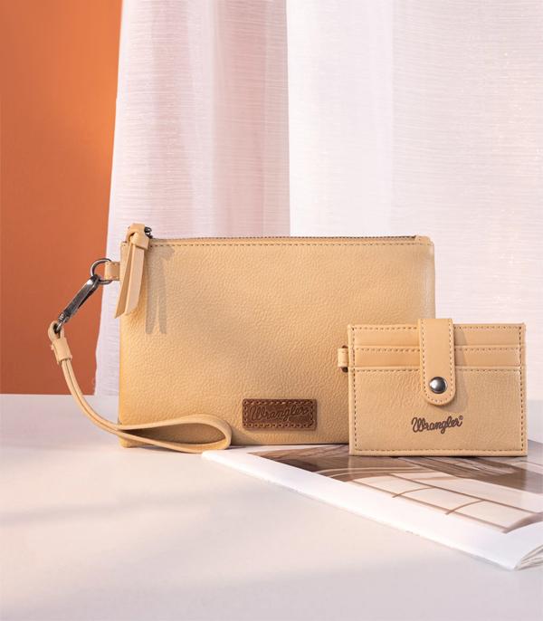 New Arrival :: Wholesale Wrangler Wristlet Cardholder Set