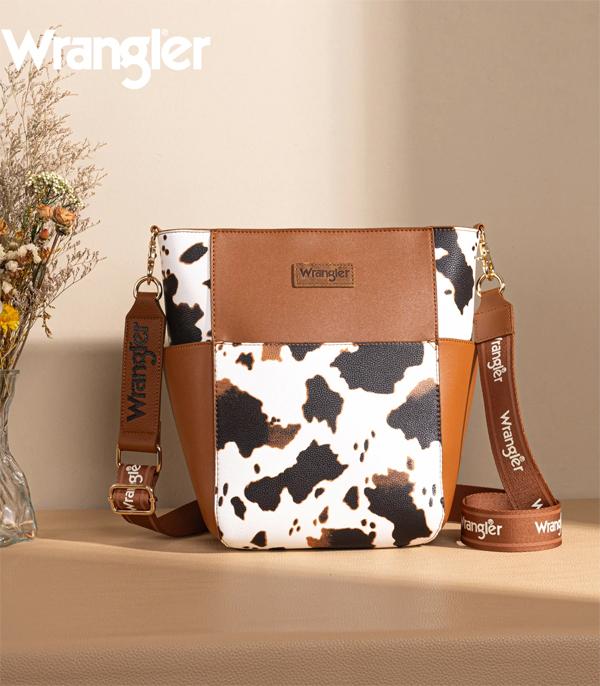 New Arrival :: Wholesale Wrangler Cow Print Shoulder Bag