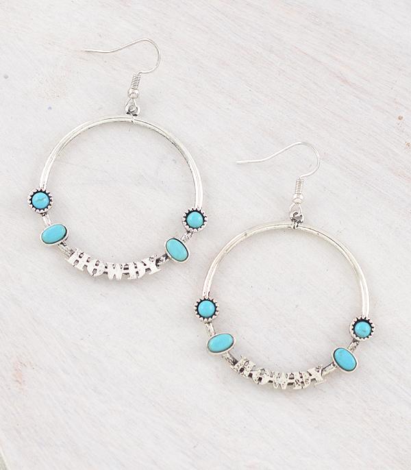 WHAT'S NEW :: Wholesale Western Howdy Hoop Earrings