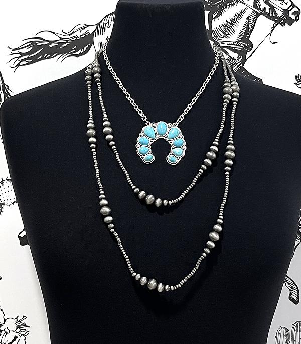 New Arrival :: Wholesale Western Squash Blossom Necklace Set