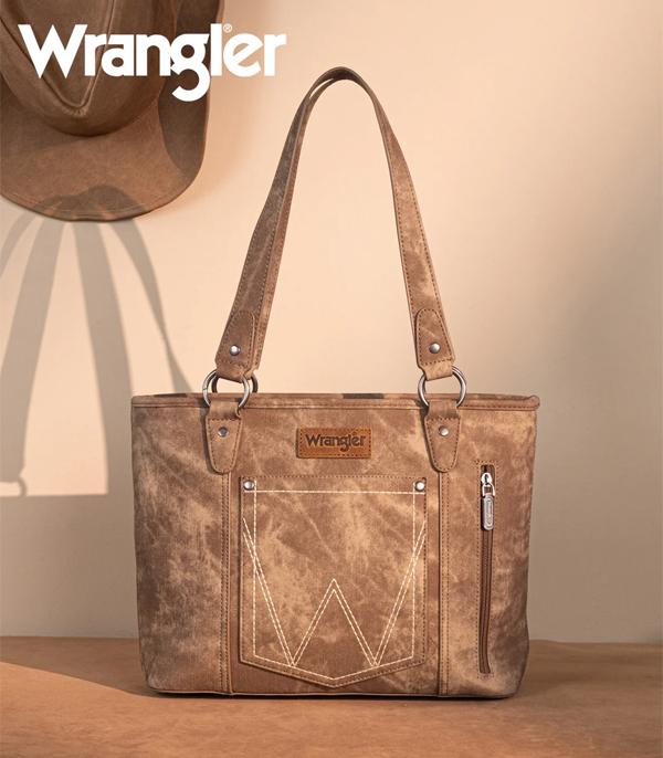 New Arrival :: Wholesale Wrangler Denim Pocket Tote Bag