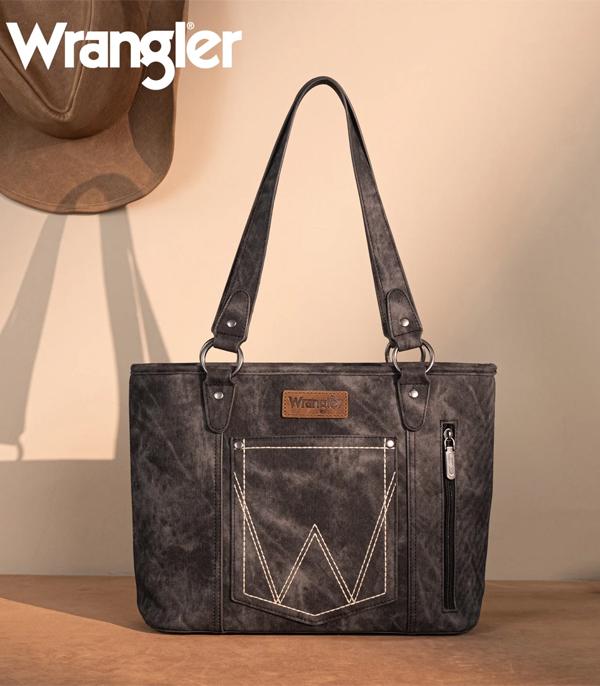 New Arrival :: Wholesale Wrangler Denim Pocket Tote Bag