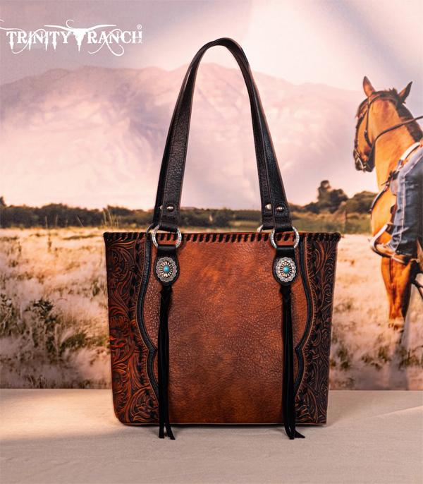 New Arrival :: Wholesale Trinity Ranch Tooled Concealed Carry Bag