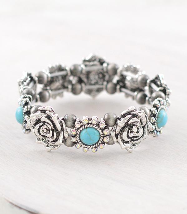 New Arrival :: Wholesale Western Rose Bracelet