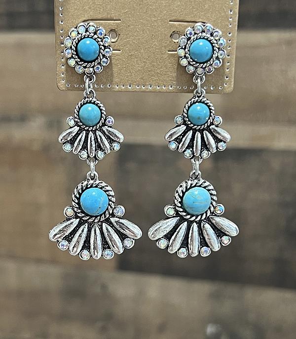 New Arrival :: Wholesale Western Statement Earrings
