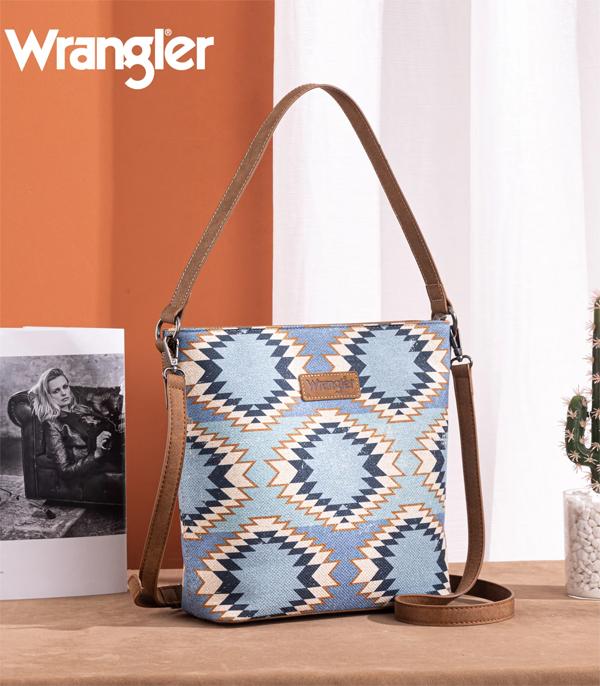 New Arrival :: Wholesale Wrangler Aztec Hobo Crossbody Bag
