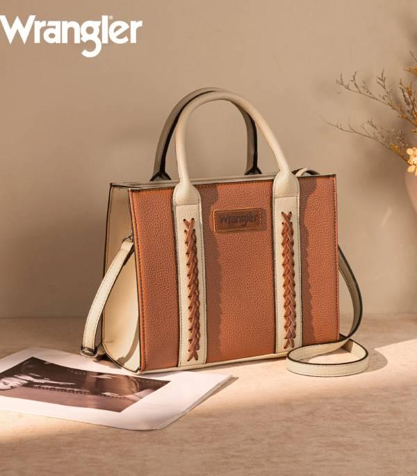 New Arrival :: Wholesale Wrangler Whipstitch Tote Crossbody
