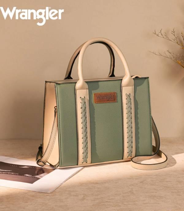 New Arrival :: Wholesale Wrangler Whipstitch Tote Crossbody