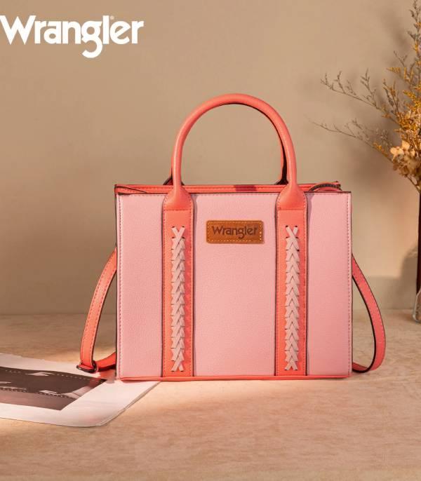 New Arrival :: Wholesale Wrangler Whipstitch Tote Crossbody