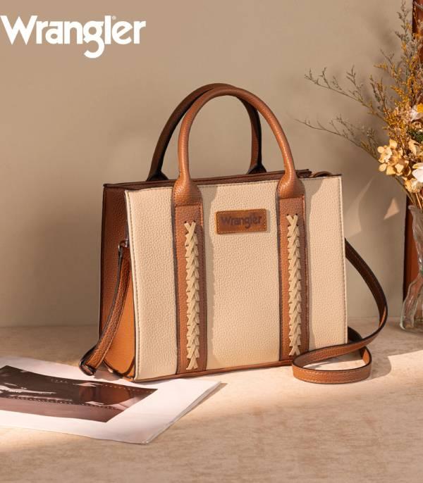 New Arrival :: Wholesale Wrangler Whipstitch Tote Crossbody