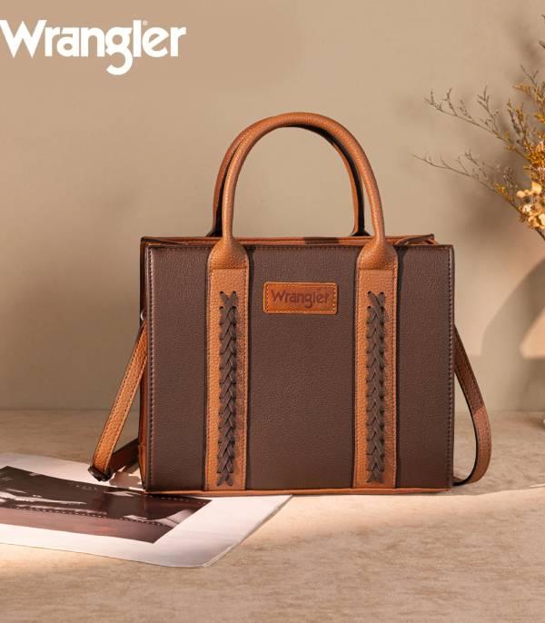 New Arrival :: Wholesale Wrangler Whipstitch Tote Crossbody