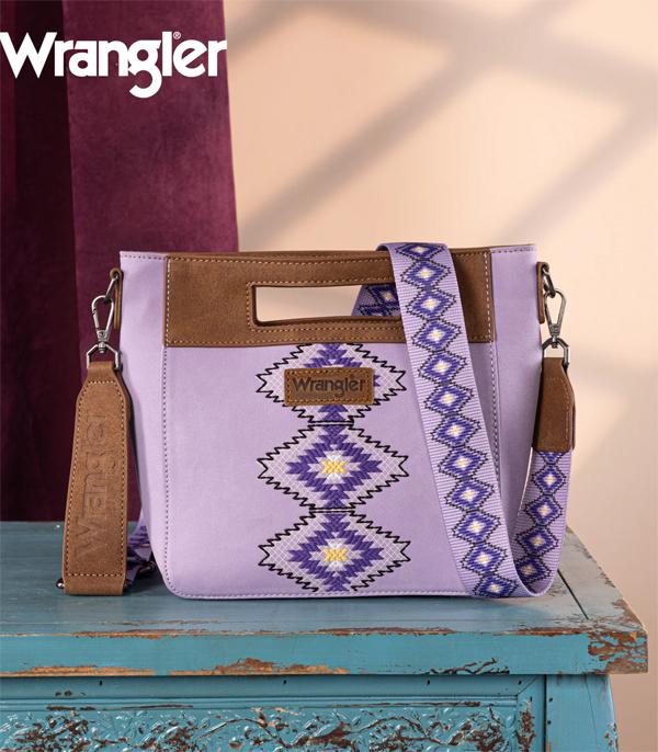 New Arrival :: Wholesale Wrangler Aztec Top Handle Crossbody Bag