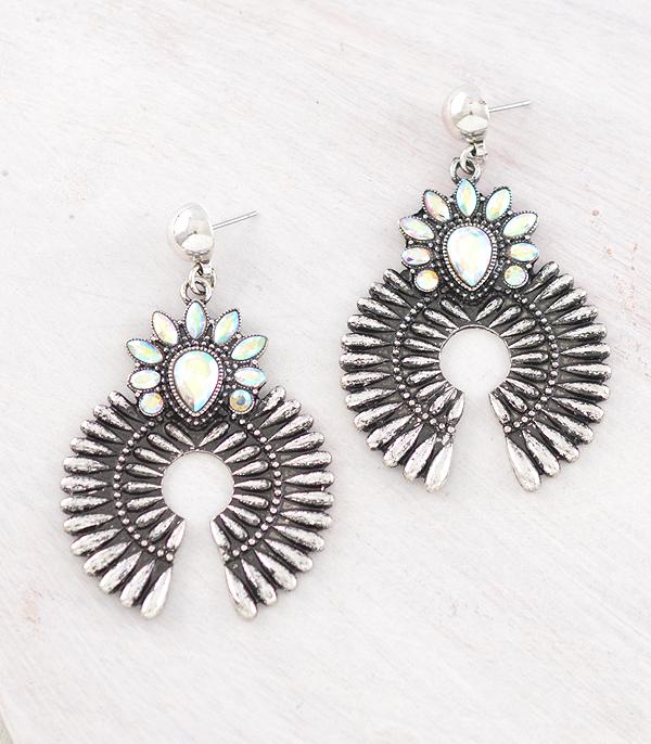 New Arrival :: Wholesale Western Squash Blossom Earrings
