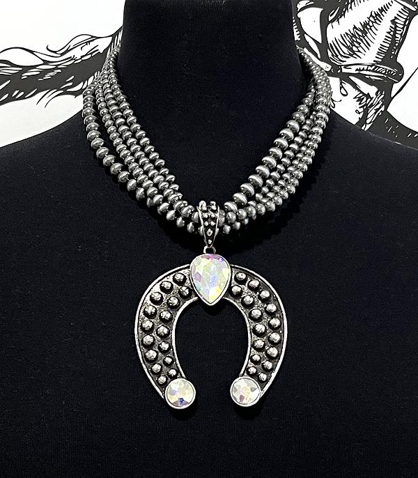 New Arrival :: Wholesale Western Squash Blossom Necklace