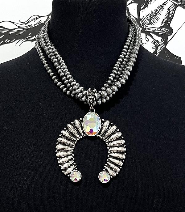 New Arrival :: Wholesale Western Squash Blossom Necklace