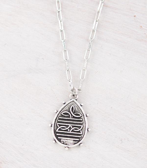 New Arrival :: Wholesale Western Boot Stitch Pendant Necklace