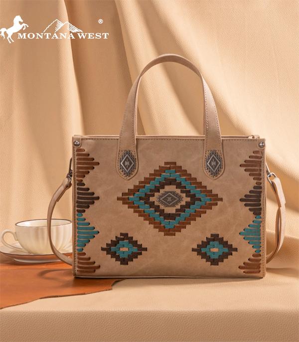 New Arrival :: Wholesale Montana West Aztec Tote Crossbody Bag