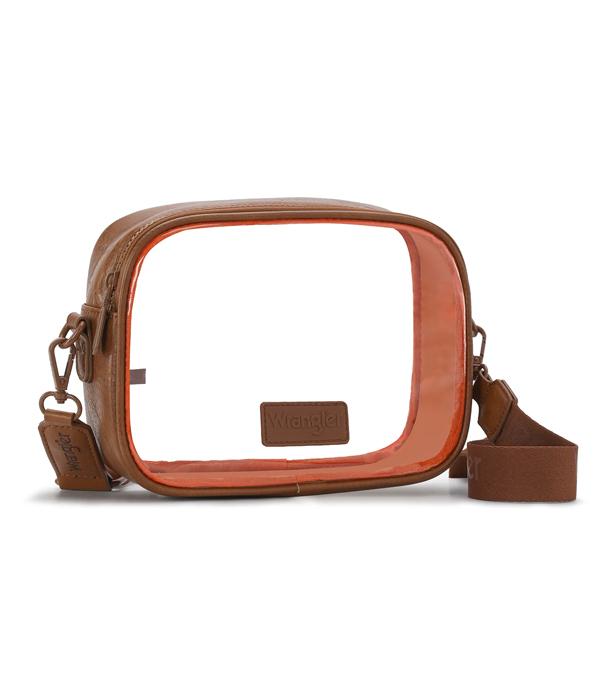 New Arrival :: Wholesale Wrangler Clear Stadium Crossbody Bag